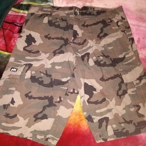 Mens Zoo York Camo Shorts